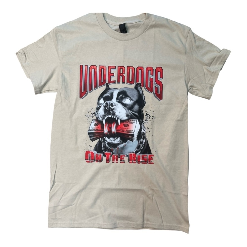 Underdog sz small muti colors Dog Graphic T-Shirt